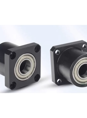 BASC BFR73双轴承无扣环轴承固定铝合金轴承座组件支架方法兰KKH