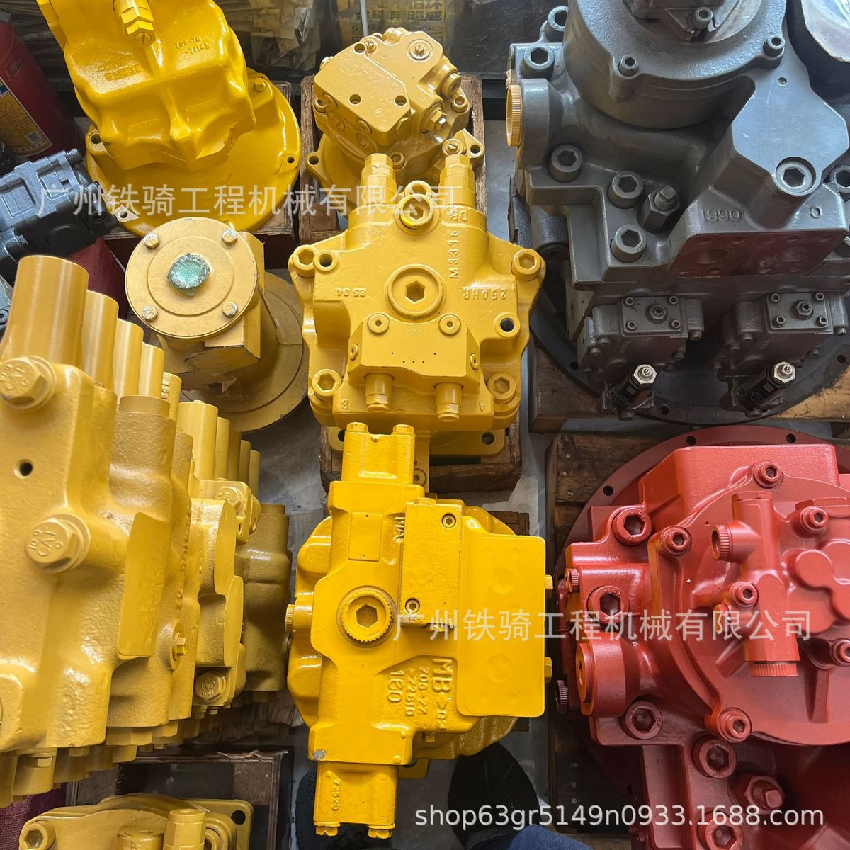 热销小淞pc300400450-6配件马达706-77-01380液压旋转马达挖机回