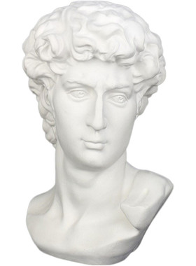 艺伯乐1.2米大号大卫石膏头像素描雕塑摆件美术教具大型石膏静物