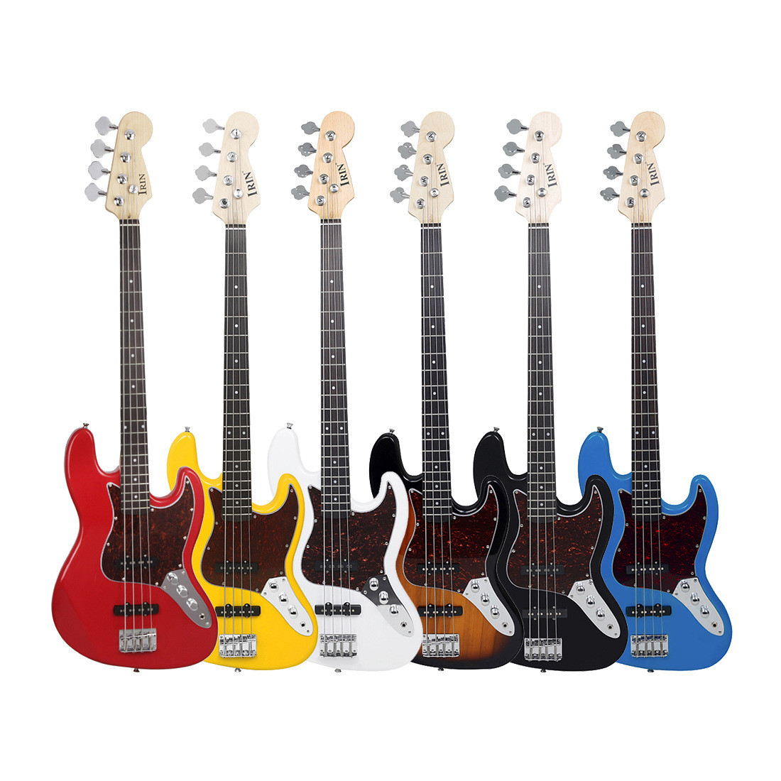 20品电贝司四弦电贝斯低音吉他初学入门演奏摇滚4弦贝斯BASS