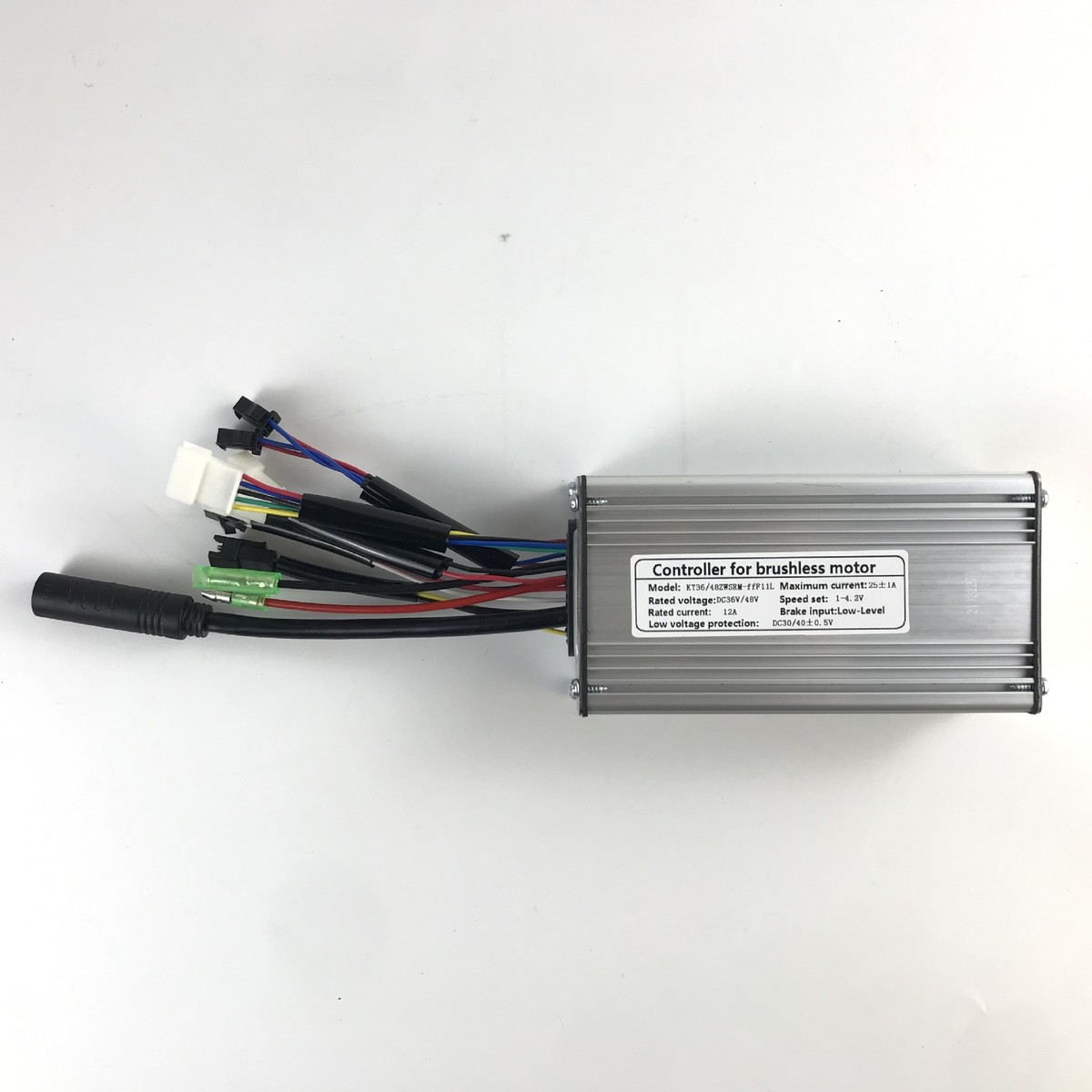 热销配置控制器系统25a适用750w电机lcd4昆腾普通方波控制器