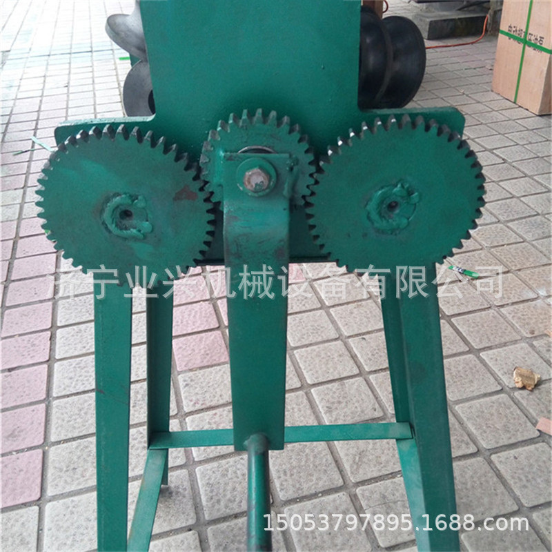 业兴手动方管圆管折弯机SWG-38型手摇弯管机带方管圆管模具