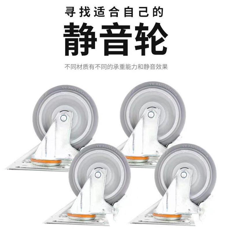 拉货折叠手推车围栏网格配仓库摆摊推车货带框车间搬运物流周转车