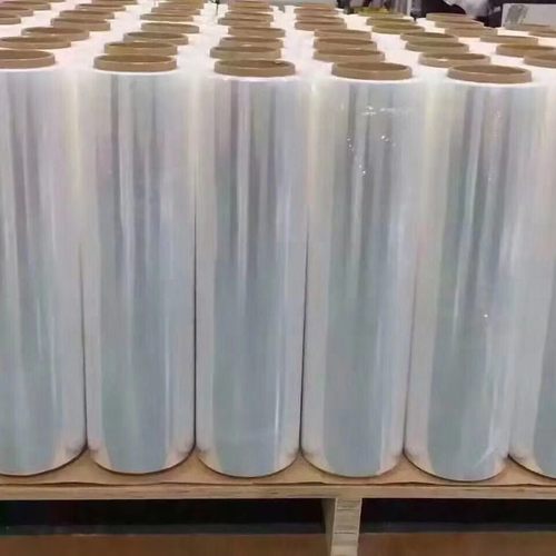 50CM宽缠绕膜打包膜PE大卷塑料保护薄膜拉伸膜机用大卷缠绕膜