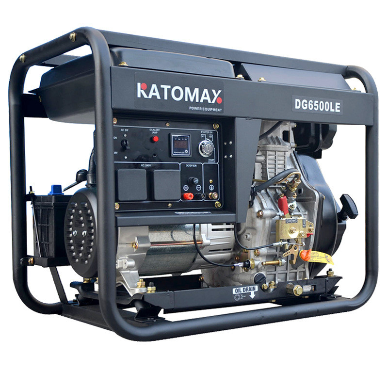 KATOMAX 2kw3W5kw6kw7kw8kw柴油發(fā)電機(jī)家用小型220V單相發(fā)電機(jī)組