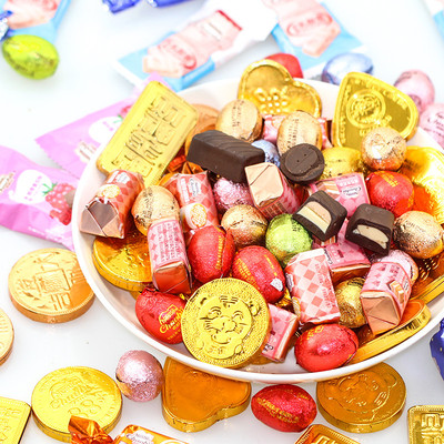 新日期徐福记酒心巧克力正宗喜糖婚糖高级混合官方旗舰店糖果网红