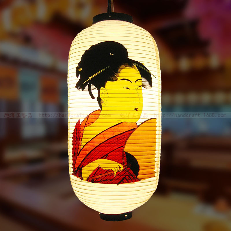 日式灯笼料理寿司居酒pvc防水刺身店铺餐厅装饰广告吊灯笼屋户外