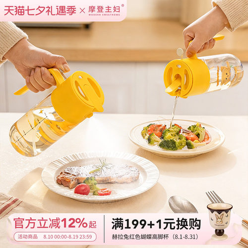摩登主妇&黄油小熊喷倒两用油壶