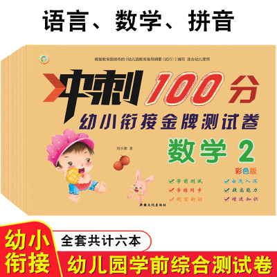 包邮冲刺100幼小衔接入学测试卷