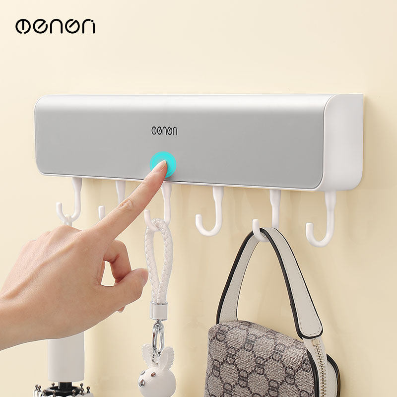 门后挂钩挂衣架入户门挂钥匙卧室衣帽排钩厨房玄关厕所浴室收纳架,收纳整理,挂门置物架,淘宝优惠券,粉丝福利购,淘宝优惠卷