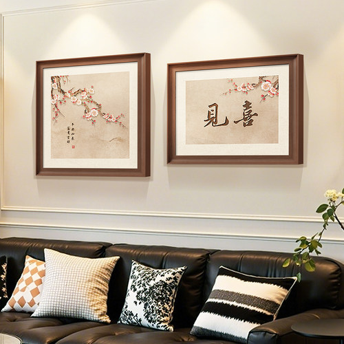 盛迪宋氏美学花卉荷花床头画