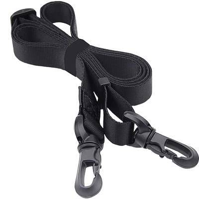 岩途黑色尼龙男女包手腕带长肩带单肩斜挎包带配件手拿包带子邮包