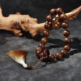龙涎香天然合香珠手持合香珠国风文玩手串古法手工念珠药香盘玩