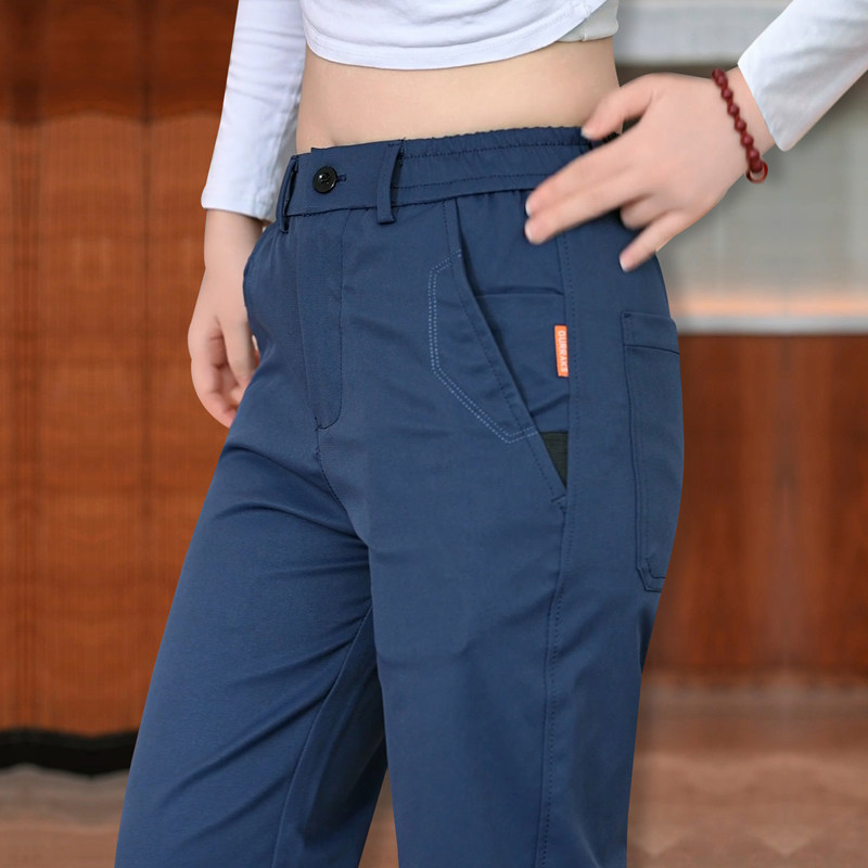 松紧腰休闲裤男春秋2025新款宽松