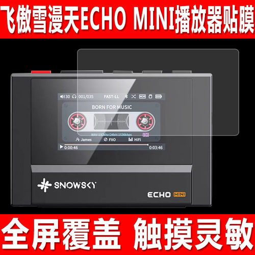 飞傲雪漫天ECHOMINI播放器贴膜