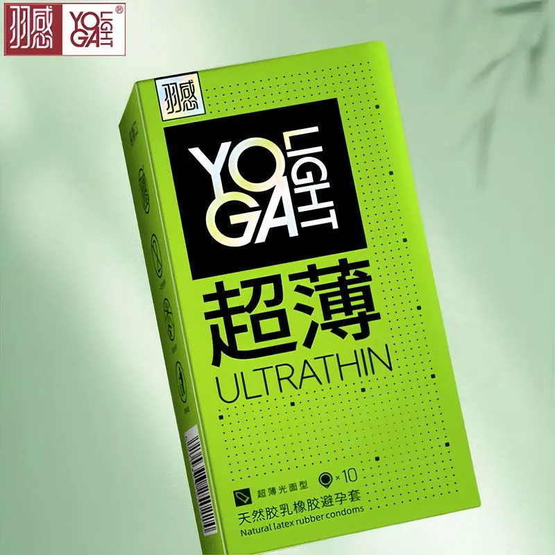 羽感超薄玻尿酸润滑避孕套10只