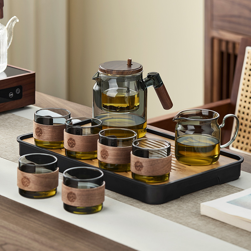 2025新款泡茶壶飘逸杯端茶具套装