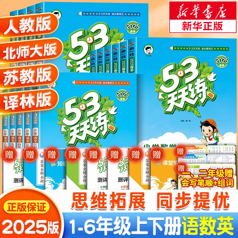2025春新版53天天练人教版