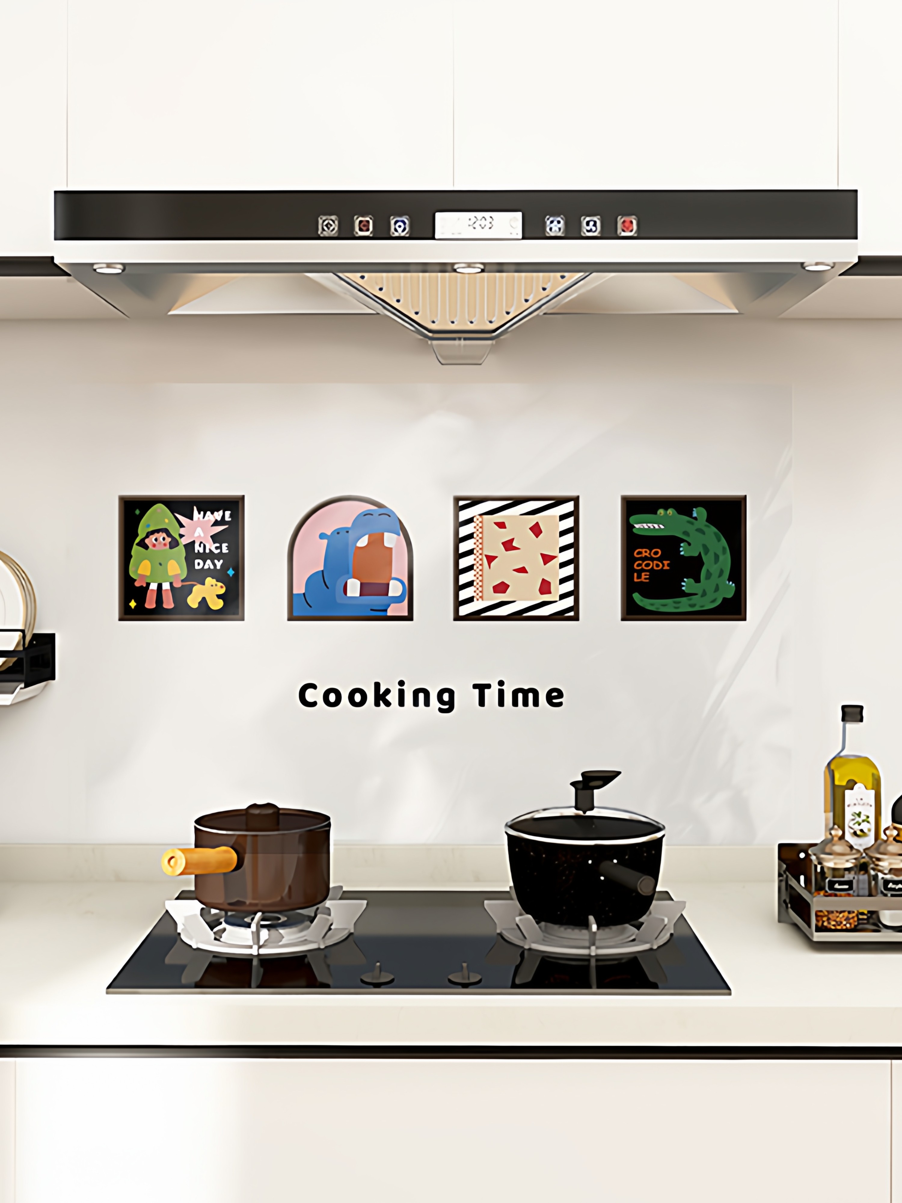 升级款厨房阻燃防油贴纸自粘耐高温防水防潮瓷砖墙面装饰墙贴画,家居饰品,软装墙贴,淘宝优惠券,粉丝福利购,淘宝优惠卷