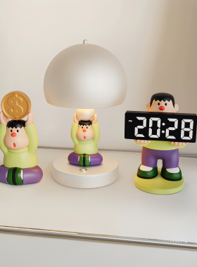 胖虎房间卧室装饰摆饰入户玄关氛围感好物客厅电视柜创意乔迁礼物