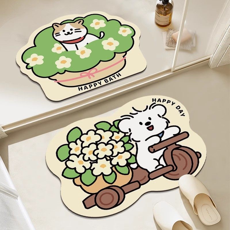 化妆室地垫浴室防滑强吸水厕所门口洗手间入户门速干 干脚垫卫浴,居家布艺,家用脚垫,淘宝优惠券,粉丝福利购,淘宝优惠卷