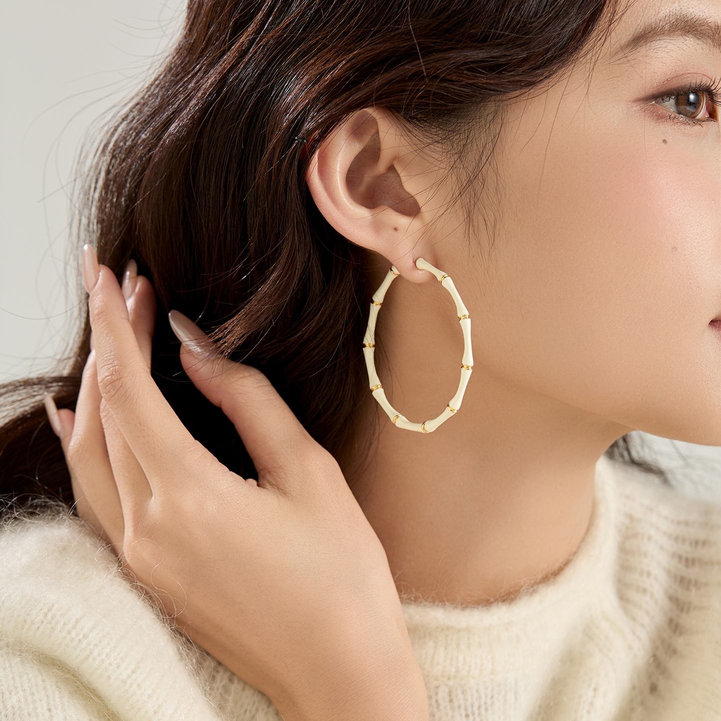 订制款无耳洞螺旋耳夹佩戴舒适