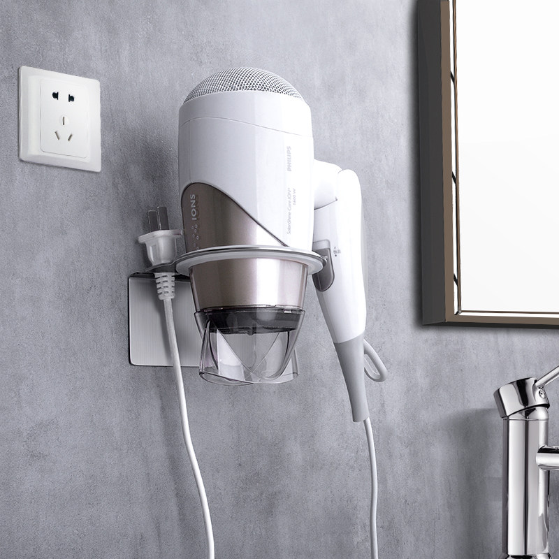 304不锈钢吹风机架壁挂免打孔风筒架卫生间吹风机挂架浴室置物架,家庭/个人清洁工具,浴室角架/置物架,淘宝优惠券,粉丝福利购,淘宝优惠卷