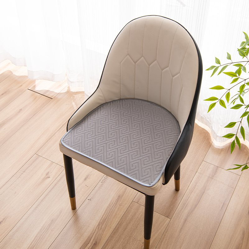 坐垫夏季凉垫餐椅垫防屁股痛椅子垫屁股垫凉席座垫餐椅垫马蹄形夏