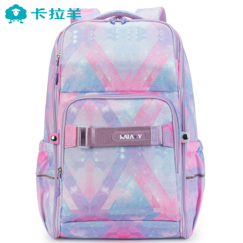 卡拉羊新款女生休闲大容量书包