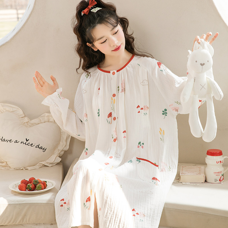 家时光产妇医院待产裙夏季纯棉纱布吸汗哺乳睡裙孕妇月子服生产裙,孕妇装/孕产妇用品/营养,家居裙,淘宝优惠券,粉丝福利购,淘宝优惠卷