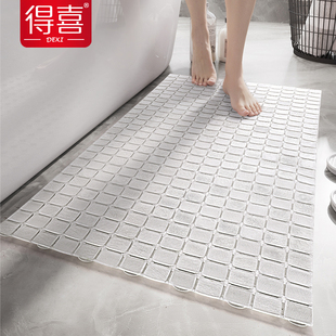 浴室地垫厕所防滑垫透明卫生间洗澡专用防摔垫子儿童淋浴按摩脚垫
