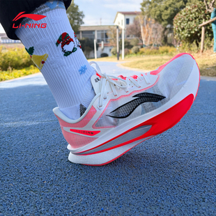 李宁飞电6CHALLENGER女子竞速跑步鞋2026新款碳板比赛专业运动鞋