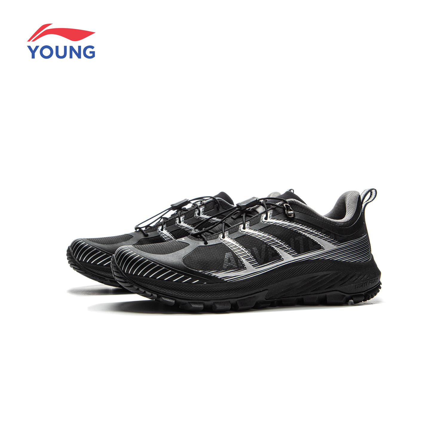 李宁男女大童户外防滑舒适软底鞋