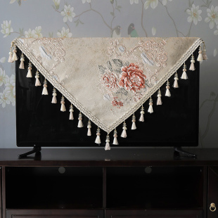 电视罩盖布通用 台式 液晶电视机防尘罩2026新款 高端55寸65寸壁挂式