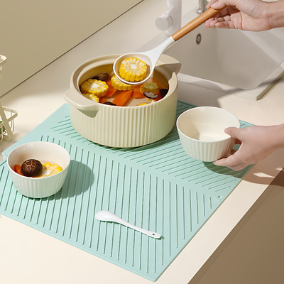 斜坡折叠硅胶食品级沥水垫