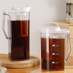 冷萃杯大容量冷泡壶便携冷泡茶壶耐高温冷萃咖啡壶家用冰箱冷水壶