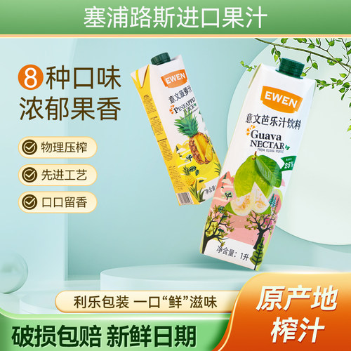 意文果汁塞浦路斯进口果味饮料