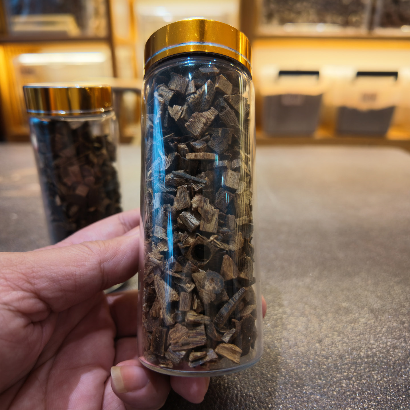 【蒲韵堂】棋楠沉香熏料电薰原料熏香碎料配玻璃罐100g