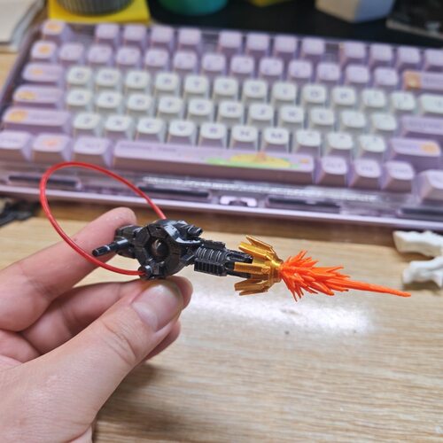 布鲁可星辰版变形金刚第7弹 猛犸擎天柱装甲隐藏 大炮改件 3d打印