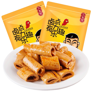 达州三圣宫七星椒卤豆笋豆筋豆皮四川特产香辣卤豆腐干腐竹豆笋