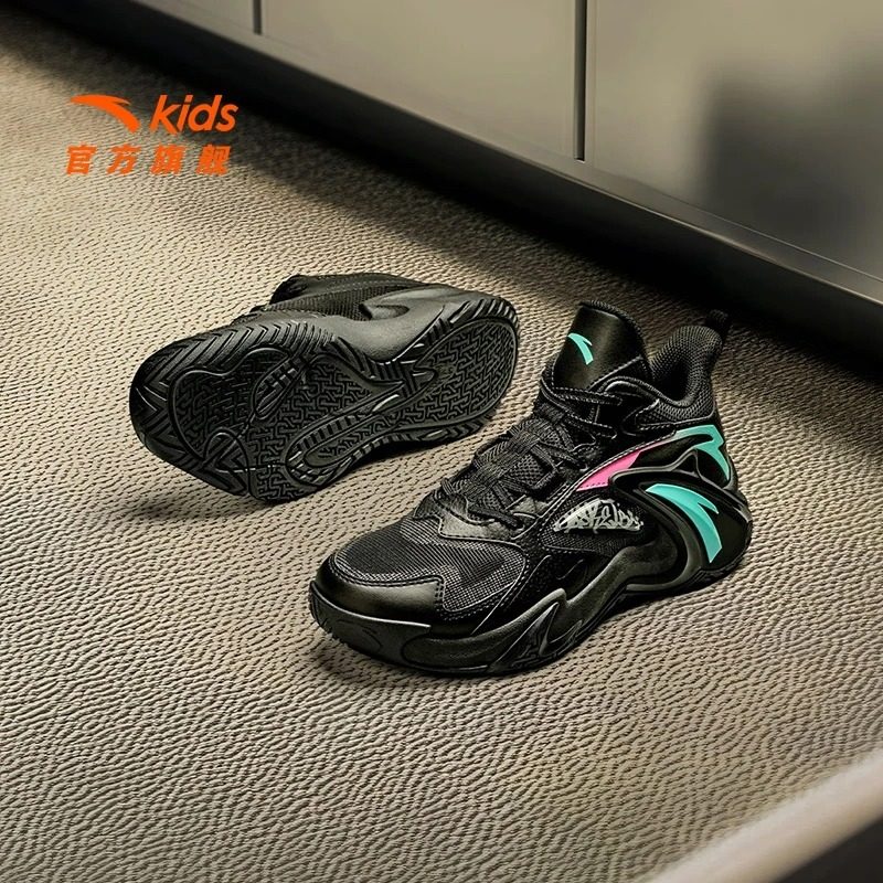 安踏儿童篮球鞋男水泥克星运动鞋