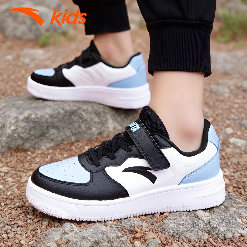 安踏童鞋儿童板鞋春季新款百搭简约大童休闲鞋男童小白鞋运动鞋子,童鞋/婴儿鞋/亲子鞋,板鞋,淘宝优惠券,粉丝福利购,淘宝优惠卷