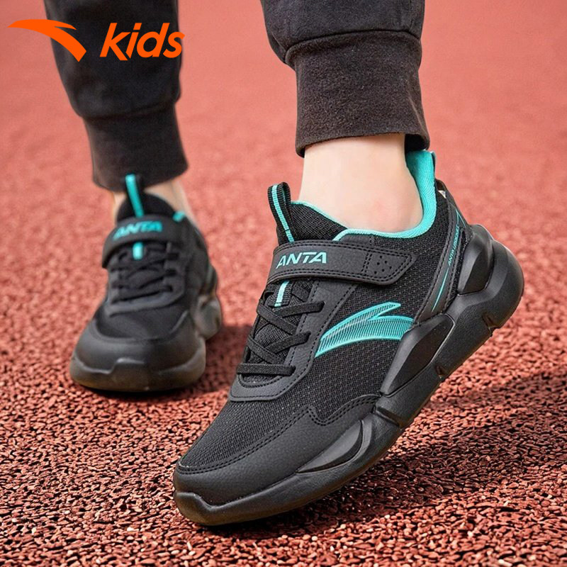 安踏童鞋男童运动鞋大童2026春季网面透气鞋子魔术贴皮面儿童跑鞋,童鞋/婴儿鞋/亲子鞋,运动鞋,淘宝优惠券,粉丝福利购,淘宝优惠卷