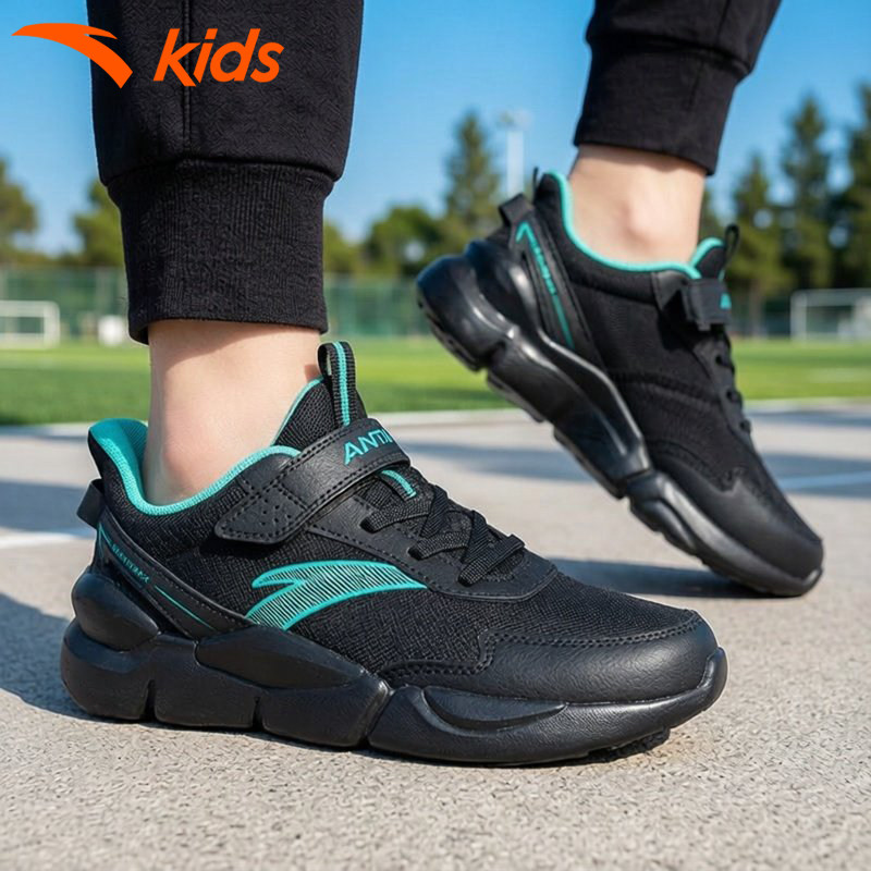 安踏童鞋男童运动鞋大童2026春季网面透气鞋子魔术贴皮面儿童跑鞋,童鞋/婴儿鞋/亲子鞋,运动鞋,淘宝优惠券,粉丝福利购,淘宝优惠卷