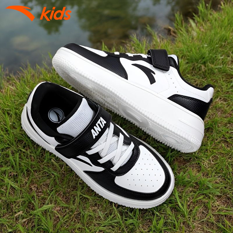 安踏童鞋儿童板鞋春季新款百搭简约大童休闲鞋男童小白鞋运动鞋子,童鞋/婴儿鞋/亲子鞋,板鞋,淘宝优惠券,粉丝福利购,淘宝优惠卷