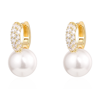 dodogogo仿珍珠锆石耳扣