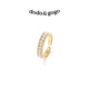 DODOGOGO仿珍珠戒指女小众开口食指戒高级网红简约时尚 戒 2026新款