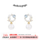 DODOGOGO仿珍珠耳环女2026新款 轻奢高级感无耳洞耳夹耳饰耳钉