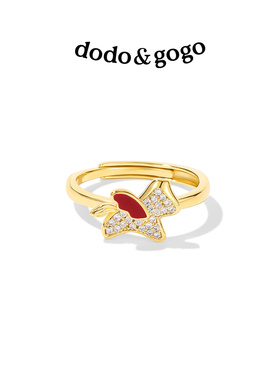 DODOGOGO马年满钻小马开口戒