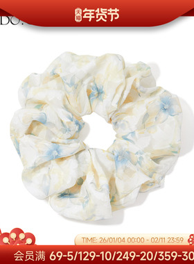 DODOGOGO晕染大肠发圈森系高级简约百搭发绳扎马尾皮筋肥肠头绳发